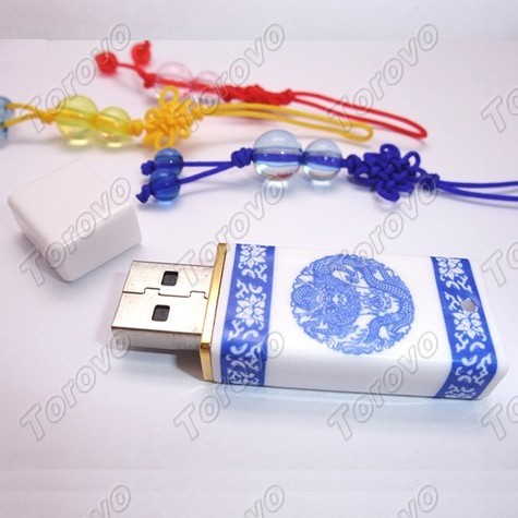 饋贈(zèng)佳品-陶瓷U盤精美與古典于一身