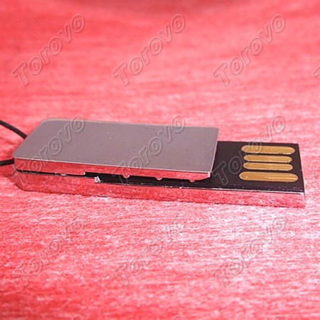 如鏡面般光滑細(xì)膩全金屬領(lǐng)帶夾U盤